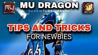 TIPS AND TRICKS FOR NEWBIES | MU DRAGON | #mumobile #mudragonhavoc #mudragonadventure