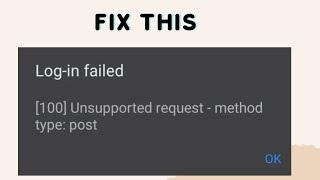 How to Fix “100 Unsupported Request Method Type Post” on Facebook
