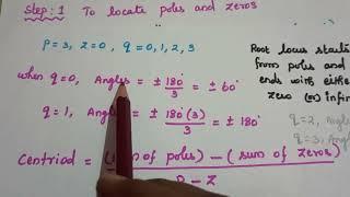 Construction of Root Locus/ Problem#1/Unit_4