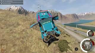 BeamNG Drive - High Speed Car Crashes #4