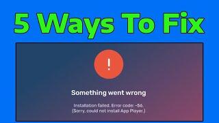 How To Fix BlueStacks Error 2004 Something Went Wrong, Installation Failed