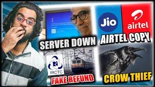 Microsoft Server Down, Airtel Copying Jio Again, FBI Unlock Samsung Phone, Fake IRCTC Refund Website