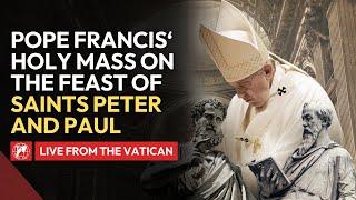 LIVE | Pope Francis’ Holy Mass on the Solemnity of Saints Peter and Paul |  June 29th, 2024