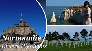 Normandie, France - unsere Highlights: Étretat, Saint-Michel, D-Day, Cotentin, Rouen, Honfleur... HD