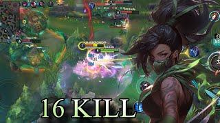 INSANE BUTS CLEAN CARRY | WILD RIFT AKALI