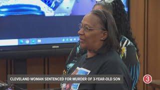 'I am very hurt': Grandma of 3-year-old boy killed by Cleveland mother speaks at sentencing