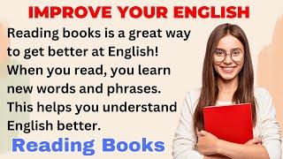 Reading Books  | Improve your English | Everyday Speaking | Level 1 | Shadowing Method