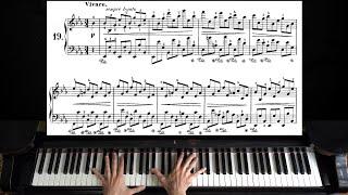 Chopin - Prelude Op. 28, No. 19 | Piano with Sheet Music