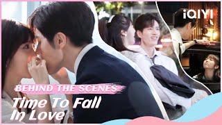 BTS: Luo Zheng and Lin Xinyi kiss everywhere | Time To Fall in Love | iQIYI Romance