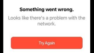 How to fix  Something went wrong Looks like there's a problem with the network error in Apple Music