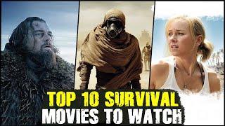 Top 10 Highest Rated IMDb Survival Movies | Best Survival Movies