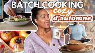  Motivation BATCH COOKING Cozy  & Essentiels Courses D'une Diététicienne (aka notre soeur )