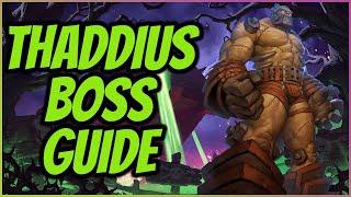 WoW Classic Naxxramas Boss Guide - Thaddius