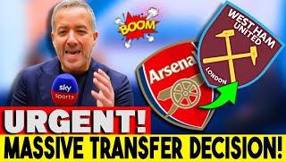 WOW! STUNNING NEWS! JUST ANNOUNCED!A MAJOR DECISION IS HAPPENING! - ARSENAL NEWS