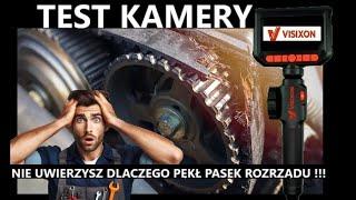 VISIXON BLASTER TEST KAMERY. NIESPOTYKANA PRZYCZYNA PĘKNIĘCIA PASKA W ALFIE ROMEO GIULIETTA 1.4