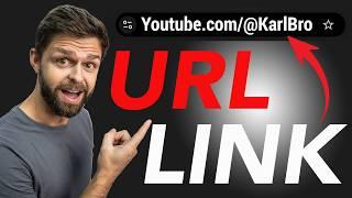 How to Find your Youtube Channel URL Link (2025)