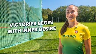 Discus thrower Oksana Dobrovolskaja: My coach is like a diamond