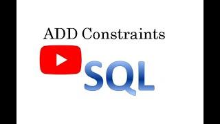 Add Constraints