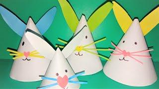 Easy Paper RABBIT Craft Ideas  Paper Crafts  Paper RABBIT