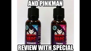 VAMPIRE VAPE Heisenberg and Pinkman Review *SPECIAL GUEST REVIEWER*