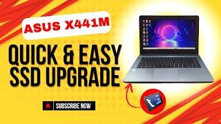 Speed Up Your Asus X441M with SSD