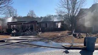 Fire displaces Gwinnett County families on Christmas Eve