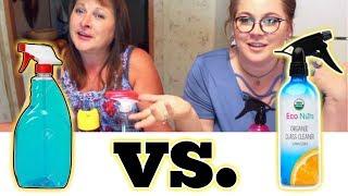 Eco-Friendly Cleaning Products vs. Mom's Cleaning Products | Eco Nuts Glass Cleaner