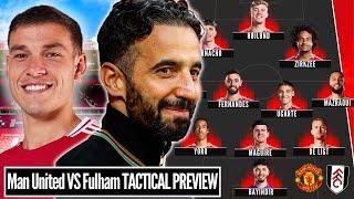 Manchester United vs Fulham Tactical Preview | LIVE ANALYSIS |