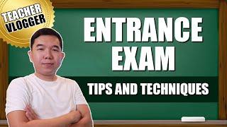 Entrance Exam Tips | Preparing for Senior High School and College Exam