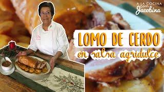 COMO HACER LOMO DE CERDO EN SALSA AGRIDULCE | LOMO RELLENO | RECETA NAVIDEÑA