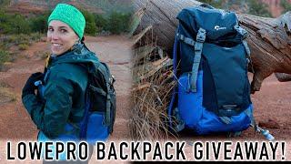 I'm GIVING AWAY a Lowepro PhotoSport Backpack! Plus the Nikon Z50II & Ted's Book!