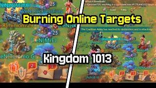 Lords Mobile- Burning online targets in Kingdom 1013