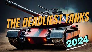 Top 10 Most Powerful Tanks in the World 2024 !