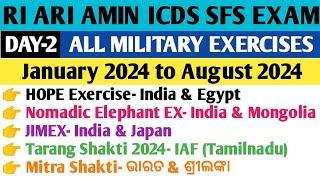 RI ARI AMIN JOINT MILITARY EXERCISE 2024 II OSSC SELECTED CURRENT AFFAIRS II CURRENT AFFAIRS II OSSC