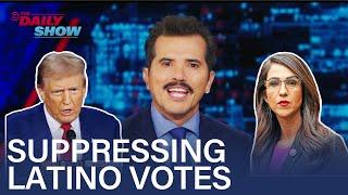 John Leguizamo Breaks Down the SAVE Act and Latino Voter Suppression | The Daily Show