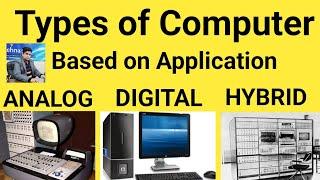 shailesh ojha  about types of computer based on application