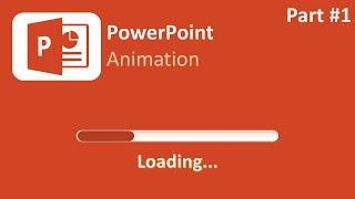 How to Create Loading Animation in PowerPoint - Part #1 | PowerPoint Animation Templates