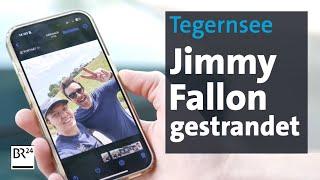 Jimmy Fallon: US-Starmoderator verläuft sich am Tegernsee | Abendschau | BR24