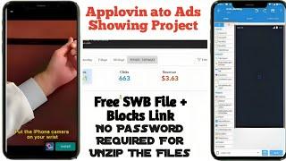 Applovin ato Earning App Swb File + Blocks Free Download #sketchware #FasterSoftwareDeveloper #viral