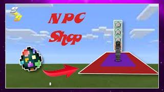 How To Make A Custom NPC Shop With Commands Tutorial