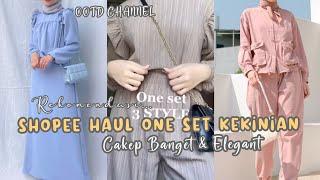 SHOPEE HAUL ONE SET KEKINIAN | REKOMENDASI ONE SET VIRAL | RACUN SHOPEE ONE SET KEKINIAN