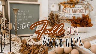 *NEW* FALL DECOR HAUL 2021 | HOBBY LOBBY, AT HOME, MICHAELS FALL HAUL