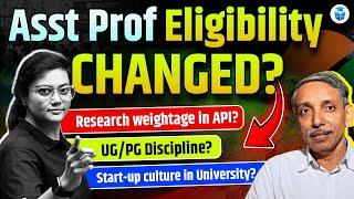 Assistant Professor 2024 Eligibility Changed? New RulesAditi Mam