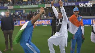 Shubman gill dance with Father after India win Champions Trophy 2025