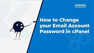 How to Change your Email Account Password in cPanel