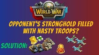 How to attack in war with any troop combo (Commando and Bazooka) | Dominations Guide