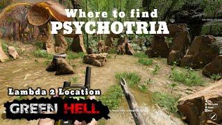 Where to find psychotria at Lambda 2 I Green Hell Tutorials #Psychotria #GreenHell2020