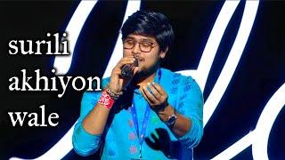 Subhajit Chakraborty - Surili Akhiyon wale Song || Full Performance || Indian Idol || Singing Hub