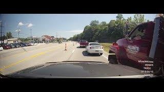 Zipper merge road rage