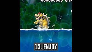 Make Bowser RUN ON WATER in Mario Maker 2!